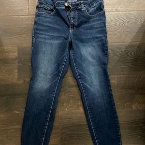 Maurices Everflex high rise skinny Jean size 12 short